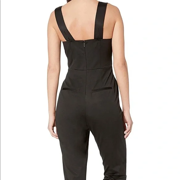 Sleeveless Ottoman Jumpsuit - Picture 2 of 2